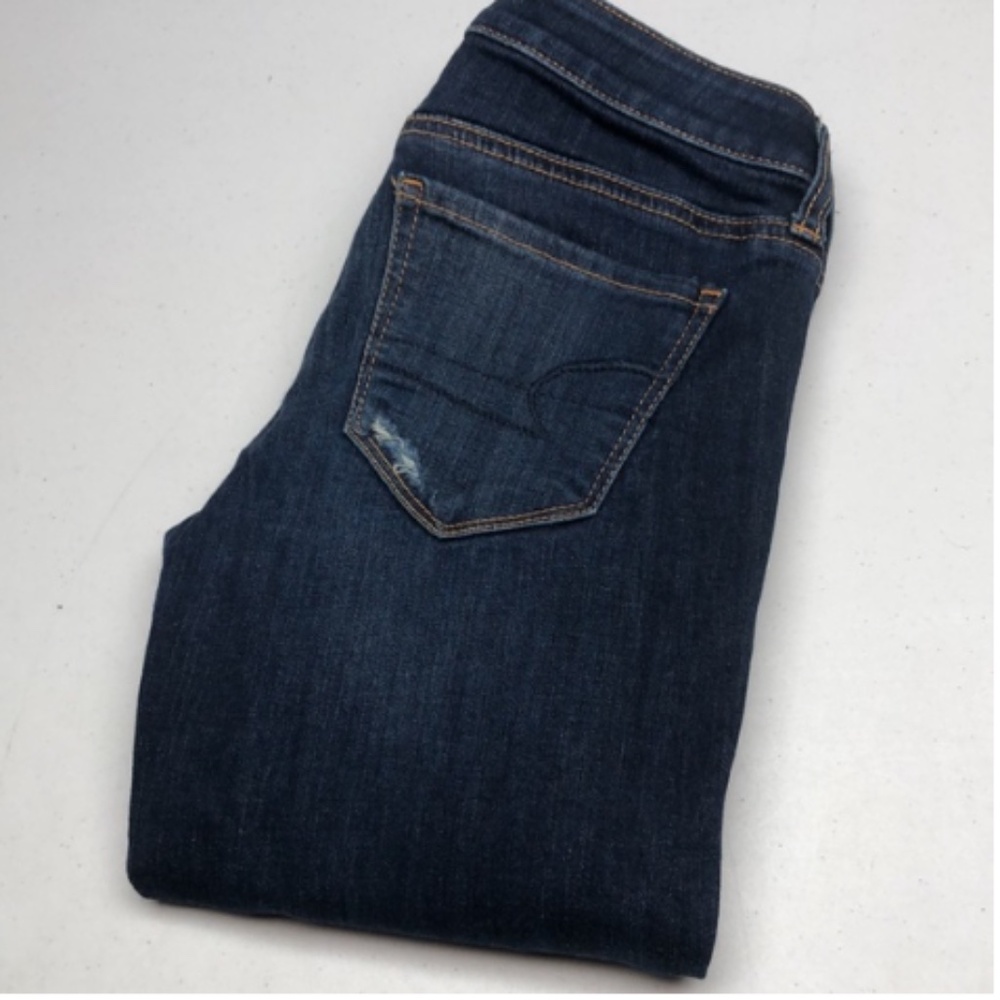 LIKE NEW AMERICAN EAGLE DISTRESS JEGGING JEANS 4/27x30 ⭐️